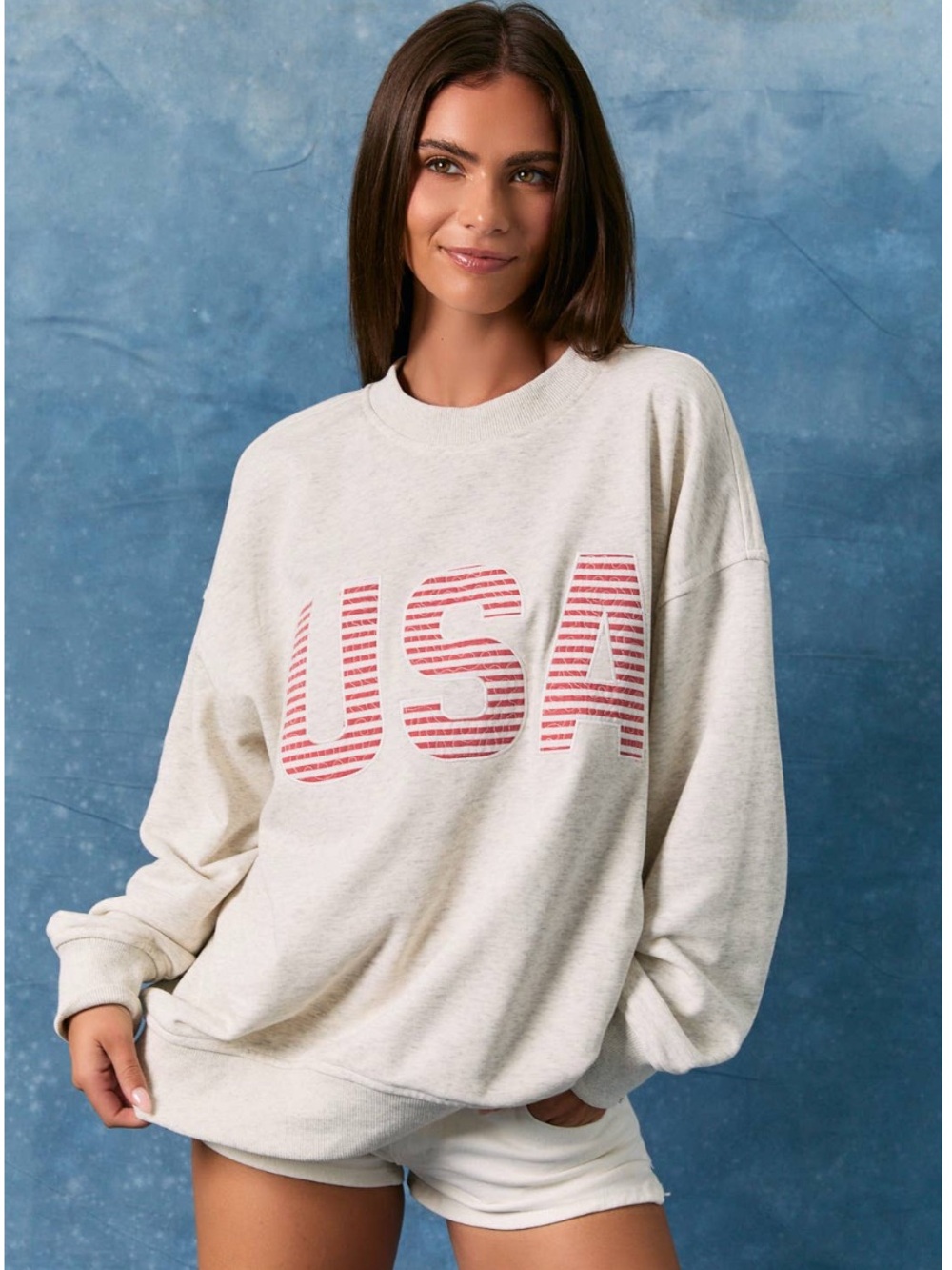 Le Lis USA crewneck sweatshirt size small